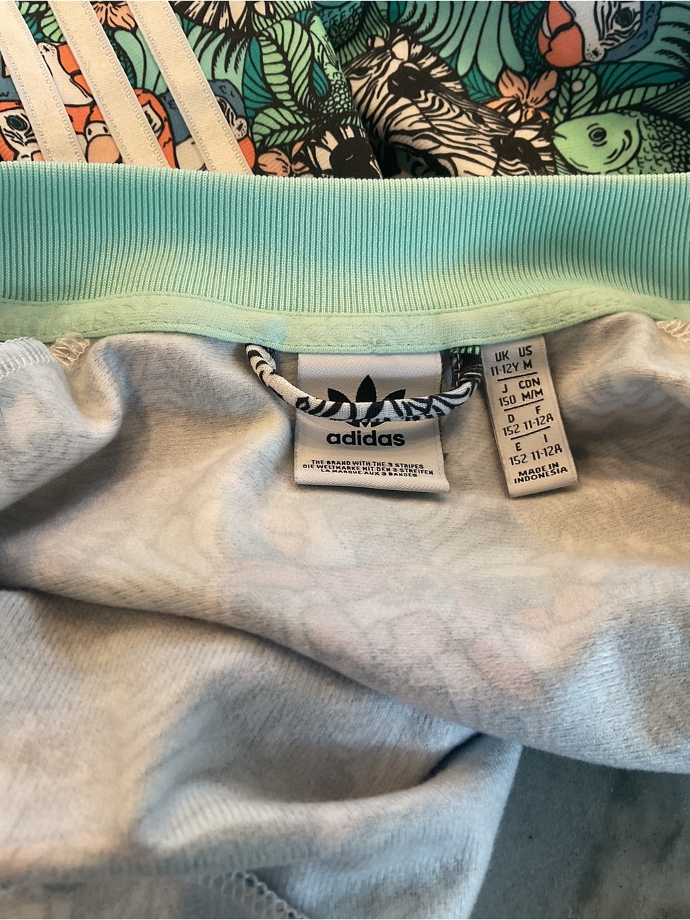 adidas Multi-Color Zoo-Print Track Jacket - Picture 6 of 7